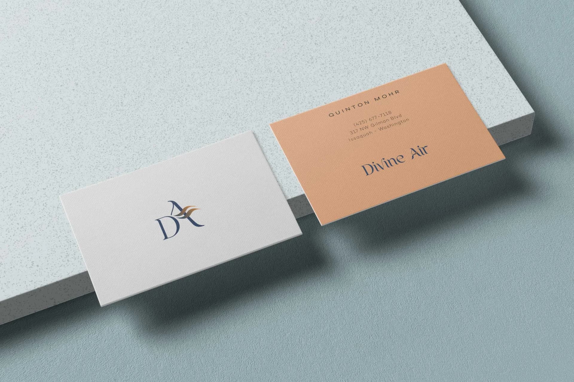 Divine Air Brand Business Card