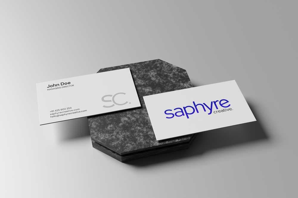 Saphyre Creative Business Cards
