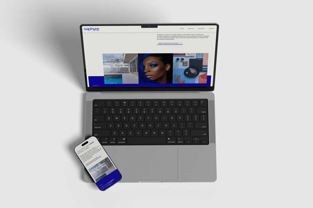 Saphyre Creative Website