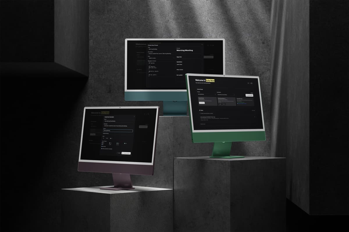 Echonote: Your Personal AI-Powered Note-Taking Assistant