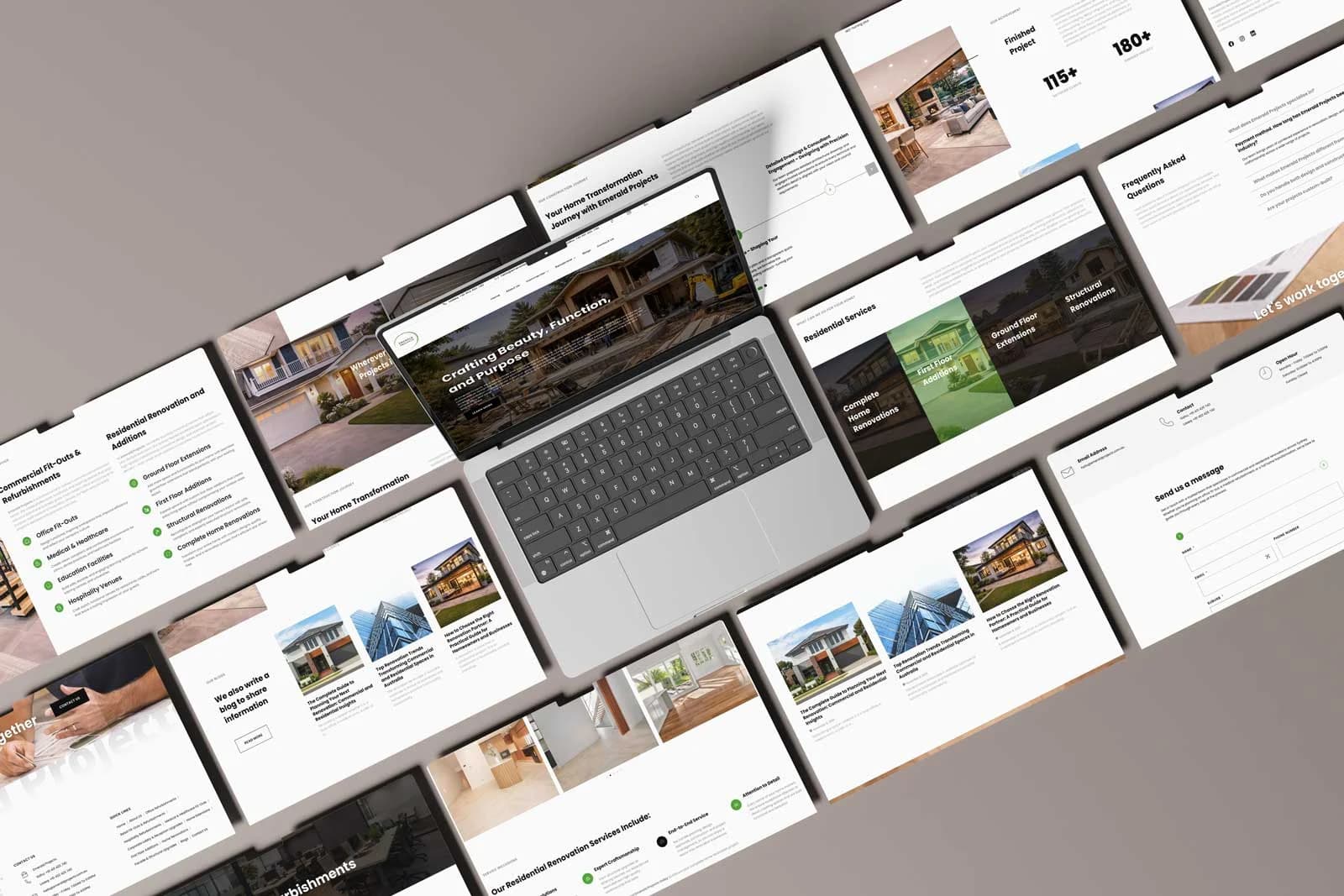 Emerald Projects Website